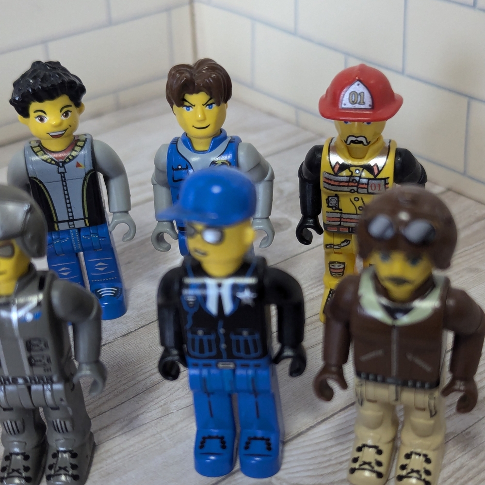 LEGO Jack Stone, City, and Junior Mini Figures, Set of 13 - Picture 7 of 10